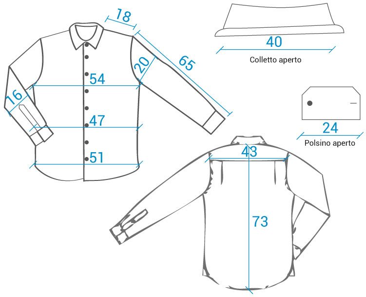 gentleman milano camicie sartoriali su misura uomo cartamodello